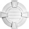Ekena Millwork Round Gable Vent with Keystones, Functional, 30"W x 30"H x 1 1/2"P GVRO30TFK - alternate 1